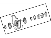 Dodge Sprinter 2500 Driveshaft Center Support Bearing - 68031836AA Center Bearing