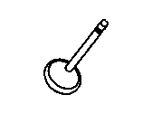 Jeep Liberty Exhaust Valve - 53021916AB Exhaust Valve