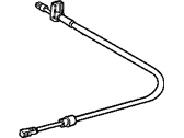 Chrysler Crossfire Parking Brake Cable - 5098986AA Rear Cable