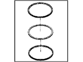 Dodge Ram 2500 Piston Ring Set - 5086885AB Piston Rings