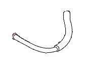 Dodge Ram 1500 Van Power Steering Hose - 52106062 Power Steering Return Hose