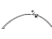 Dodge Ram 1500 Parking Brake Cable - 52009934AA Rear Cable