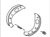 Dodge Sprinter 3500 Parking Brake Shoe - 5103793AA Shoes