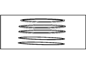 Dodge Intrepid Piston Ring Set - 4897027AB Piston Ring Set