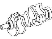 Dodge Sprinter 3500 Crankshaft - 68023537AA Crankshaft