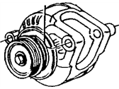 Chrysler Cirrus Alternator - 4609415 Alternator