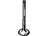 Jeep Cherokee Exhaust Valve - 53010513AA Exhaust Valve
