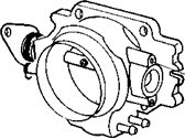 Dodge Viper Throttle Body - 4763763 Throttle Body