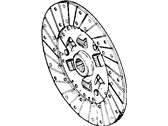 Dodge Clutch Disc - 5013024AC Pressure Plate