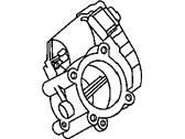 Dodge Sprinter 2500 Throttle Body - 68012325AA Throttle Body