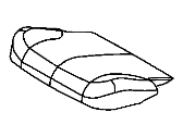 Chrysler Pacifica Seat Cushion - 68002377AA Seat Cushion Pad