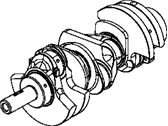 Jeep Crankshaft - 5184251AI Crankshaft