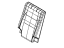 Mopar 6VK28JRRAA Cover Rear Seat Back 3RD Row Mopar 6VK28JRRAA Cover Rear Seat Back 3RD Row