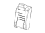 Mopar 6XM81JRRAA Cover Rear Seat Back Right Mopar 6XM81JRRAA Cover Rear Seat Back Right