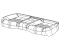 Mopar 6XM80JRRAA Cover Rear Seat Cushion Mopar 6XM80JRRAA Cover Rear Seat Cushion