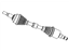 Mopar 68079566AA Shaft Front Drive