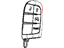 Mopar 5026591AJ Transmitter Integrated Key Fob Mopar 5026591AJ Transmitter Integrated Key Fob