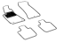 Mopar 6RM56DX9AA Mat Kit Front & Rear Carpet