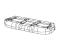 Mopar 68284363AA Foam Seat Cushion Rear