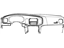 Mopar 1VE02DX9AD Bezel Instrument Cluster