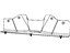Mopar 5058572AB Seal Radiator Upper Mopar 5058572AB Seal Radiator Upper