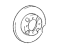 Mopar MB618734 Rotor Mopar MB618734 Rotor