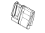 Mopar 6VJ78DX9AA Cover Rear Seat Back 2ND Row