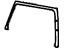 Mopar 55397044AC Seal Half Door Front Upper Mopar 55397044AC Seal Half Door Front Upper