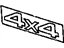 Mopar 5DV76SJQ Decal, Green Mopar 5DV76SJQ Decal, Green