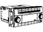 Mopar 5091195AA Radio Am/Fm/Cd/Mp3