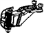 Mopar 5020673AB Hinge Sliding Door Mopar 5020673AB Hinge Sliding Door