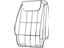 Mopar 5SP39DX9AA Cover Rear Seat Back 2ND Row Mopar 5SP39DX9AA Cover Rear Seat Back 2ND Row