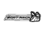 Mopar 68396075AB Nameplate Scat Packing Grille