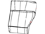 Mopar 5VH03JTLAB Cover Rear Seat Back Left Mopar 5VH03JTLAB Cover Rear Seat Back Left