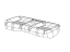 Mopar 5YB83DW1AA Cover Rear Seat Cushion Mopar 5YB83DW1AA Cover Rear Seat Cushion