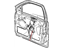 Mopar 4589170AA Regulator Front Door Window