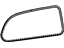 Mopar 4894635AA Weatherstrip Rear Aperture Panel Glass