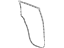 Mopar 5074280AC Weatherstrip Rear Door Mounted