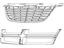 Mopar 68082050AD Grille Radiator