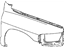 Mopar 55276986AA Panel Fender Mopar 55276986AA Panel Fender