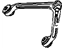 Mopar 52106577AF Arm Upper Control Front