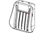 Mopar 1GE471DVAA Cover Front Seat Back