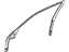 Mopar 1AY79XXXAA Molding Door Window Opening Mopar 1AY79XXXAA Molding Door Window Opening