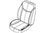 Mopar 1PF681D1AB Cover Front Seat Cushion