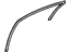 Mopar 4574032AI Weatherstrip Front Door Glass
