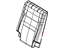 Mopar 1UP74DX9AA Cover Rear Seat Back