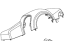Mopar 6SB95LXHAA Shroud Steering Column Upper Mopar 6SB95LXHAA Shroud Steering Column Upper