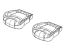 Mopar 6ST00LR5AD Cover Front Seat Cushion