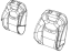 Mopar 6SS81LR5AD Cover Front Seat Back