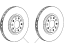Mopar 68250488AA Rotor Brake Rear